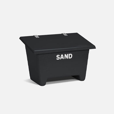 Sandbehållare 250L Antracitgrå | Sandbehållare