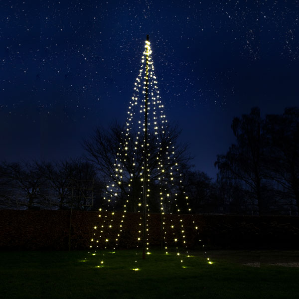 Christmas Lights Standard | Flagpole lighting