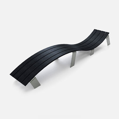 Bench Wave | Street Furniture