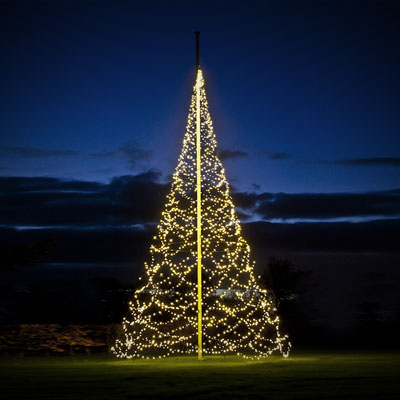 Christmas Lights Fairybell | Flagpole lighting